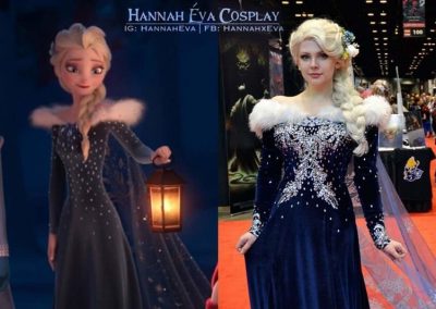 Disney's Frozen Elsa Costume for Cartoon Fairy Tale